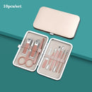 Set de Manicura Profesional 18-en-1™ - Acero Inoxidable de Grado Quirúrgico