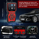Escáner Automotriz OBD2 Profesional V519 - Diagnóstico en Tiempo Real y Borrado de Errores