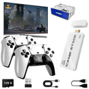 Consola Game Stick M15 Pro 4K - 20.000 Juegos Clásicos + 2 Controles Inalámbricos