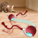 Bola Interactiva Inteligente Pro - Movimiento Automático y Luces LED para Mascotas