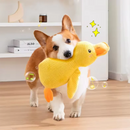 Pato de Peluche Interactivo Premium - Juguete de Alivio de Estrés y Ansiedad para Mascotas