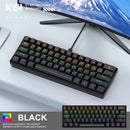 Teclado Mecánico Mini RGB - Switches de Alta Respuesta y Diseño Compacto Gamer