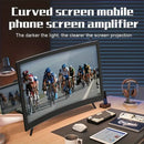 Amplificador de Pantalla Curva HD 12" - Cine en Casa 3D para Celular