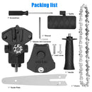 Mini Motosierra Adaptable Pro™ - Kit de Conversión para Taladro
