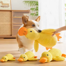 Pato de Peluche Interactivo Premium - Juguete de Alivio de Estrés y Ansiedad para Mascotas
