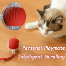 Bola Interactiva Inteligente Pro - Movimiento Automático y Luces LED para Mascotas