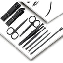 Set de Manicura Profesional 18-en-1™ - Acero Inoxidable de Grado Quirúrgico