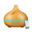 Humidificador y Difusor de Aromas Zen™ - Diseño Madera con Luces LED