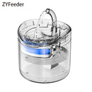 Fuente de Agua Automática Crystal Flow - Diseño Minimalista y Ultra Silenciosa
