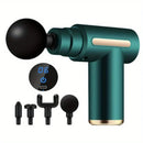 Pistola de Masaje Muscular Pro™ - 30 Niveles y Kit de 6 Cabezales