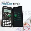 Calculadora Científica Pro 2 en 1 - Con Tableta de Escritura LCD y Lápiz