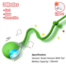 Bola Interactiva Inteligente Pro - Movimiento Automático y Luces LED para Mascotas