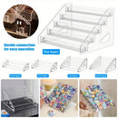 Estante Organizadora Crystal Pro™ - Exhibidor Premium de Niveles