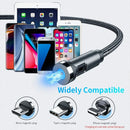 Cable Magnético Infinito 540° Pro™ - Blindado y con Carga Rápida