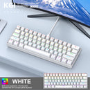 Teclado Mecánico Mini RGB - Switches de Alta Respuesta y Diseño Compacto Gamer