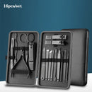 Set de Manicura Profesional 18-en-1™ - Acero Inoxidable de Grado Quirúrgico