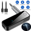 Receptor Bluetooth 5.0 Auxiliar Jack 3.5mm - Manos Libres para Auto y Hogar