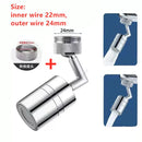 Extensor de Grifo Giratorio 1440° Premium - Brazo Robótico de Metal Multifuncional