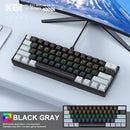 Teclado Mecánico Mini RGB - Switches de Alta Respuesta y Diseño Compacto Gamer